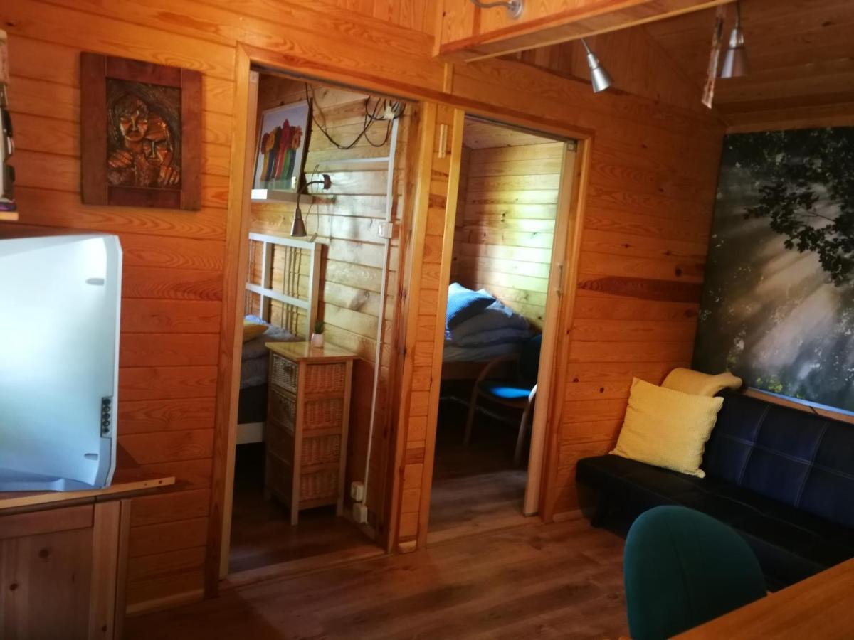 Domki Domek Na Jeziorem Wilczynskim Budzislawskim , Las, Osobno Ogrodzony 2-6 Osob- Klimatyzacja, Ogrzewanie, 62-550 Zygmuntowo Gm Wilczyn Esterno foto